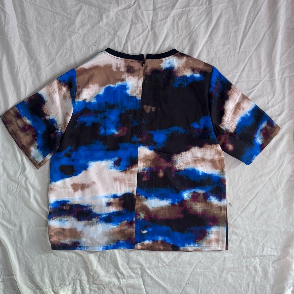 DKNY Multicolor Abstract Top - Picture 3 of 4